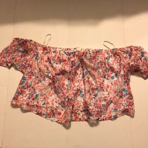 Forever 21- NWT Floral shirt Large